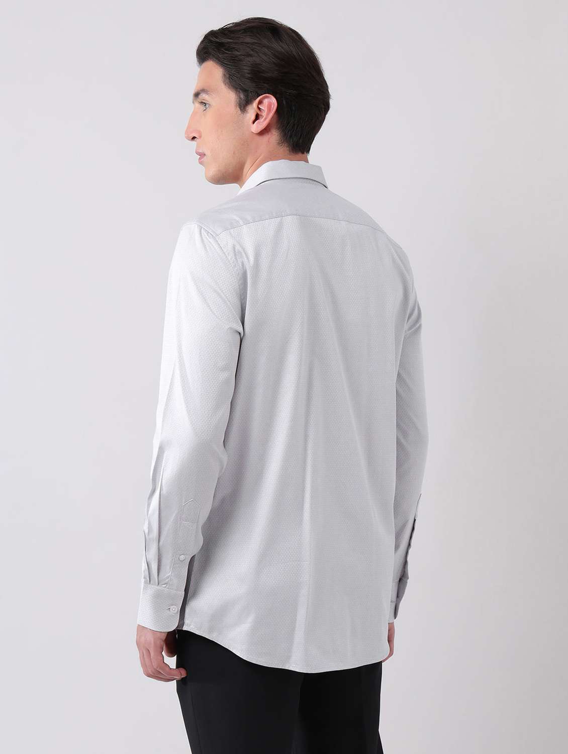 men self design long sleeve regular fit formal shirt - 22092512 -  Standard Image - 2