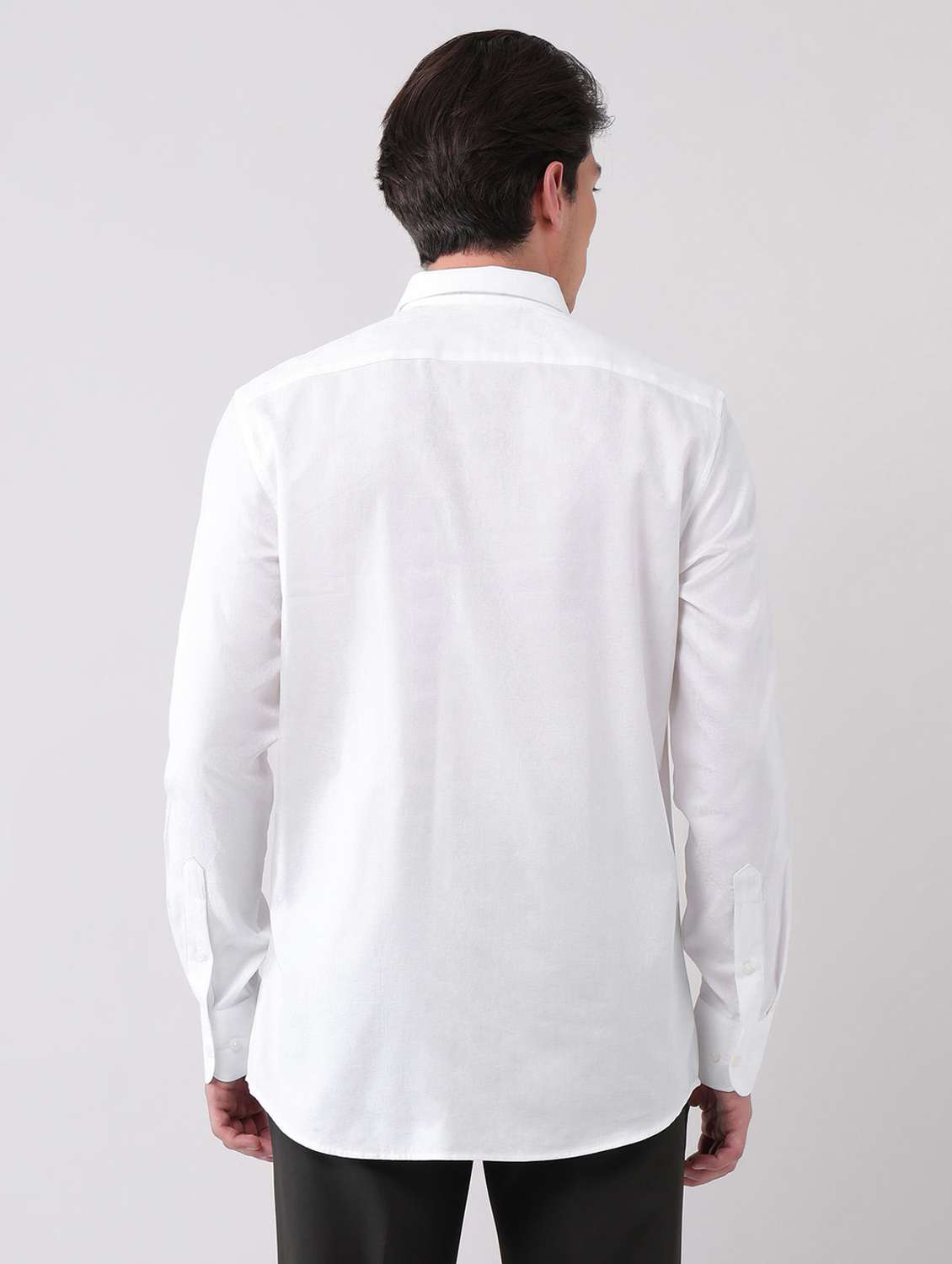 men self design long sleeve regular fit formal shirt - 22092513 - Standard Image - 2
