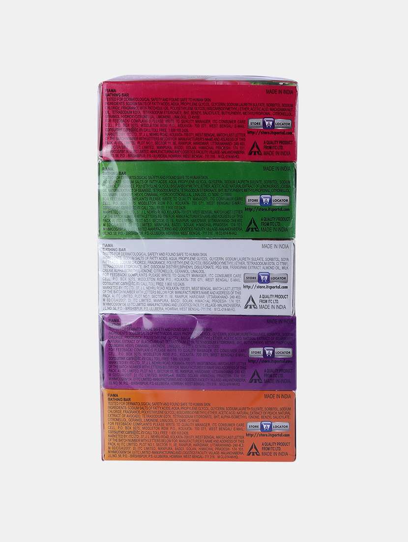 fiama-celebrating gel body soap-125 gm*4 + 125 gm - 22092588 -  Standard Image - 2