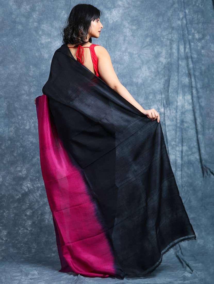 women ombre printed saree with blouse - 22092647 - Standard Image - 2