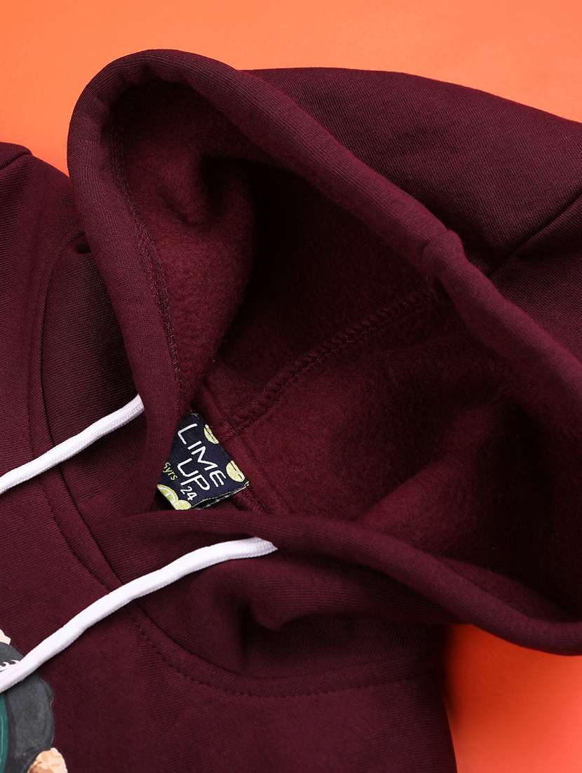 boys front & back print long sleeve sweatshirt - 22092762 -  Standard Image - 2