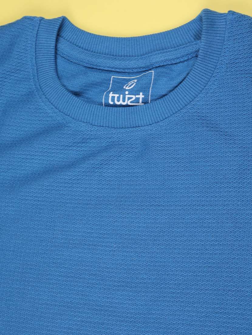 boys solid short sleeve t-shirt - 22092813 -  Standard Image - 2