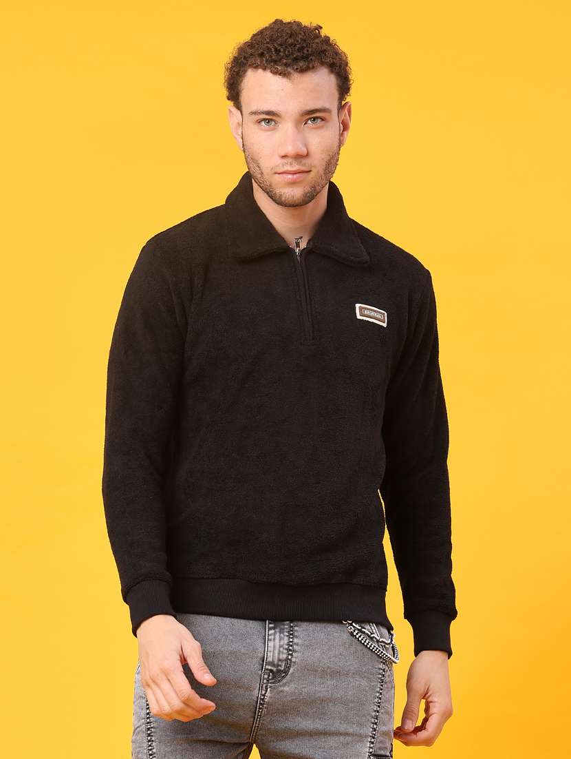 men self design long sleeve regular fit sweatshirt - 22092827 -  Standard Image - 2