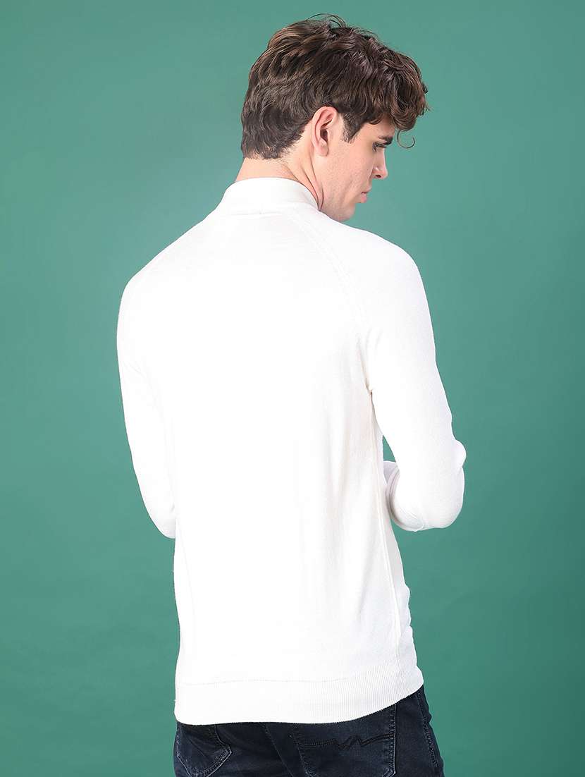 men solid long sleeve regular fit pullover - 22092971 -  Standard Image - 2