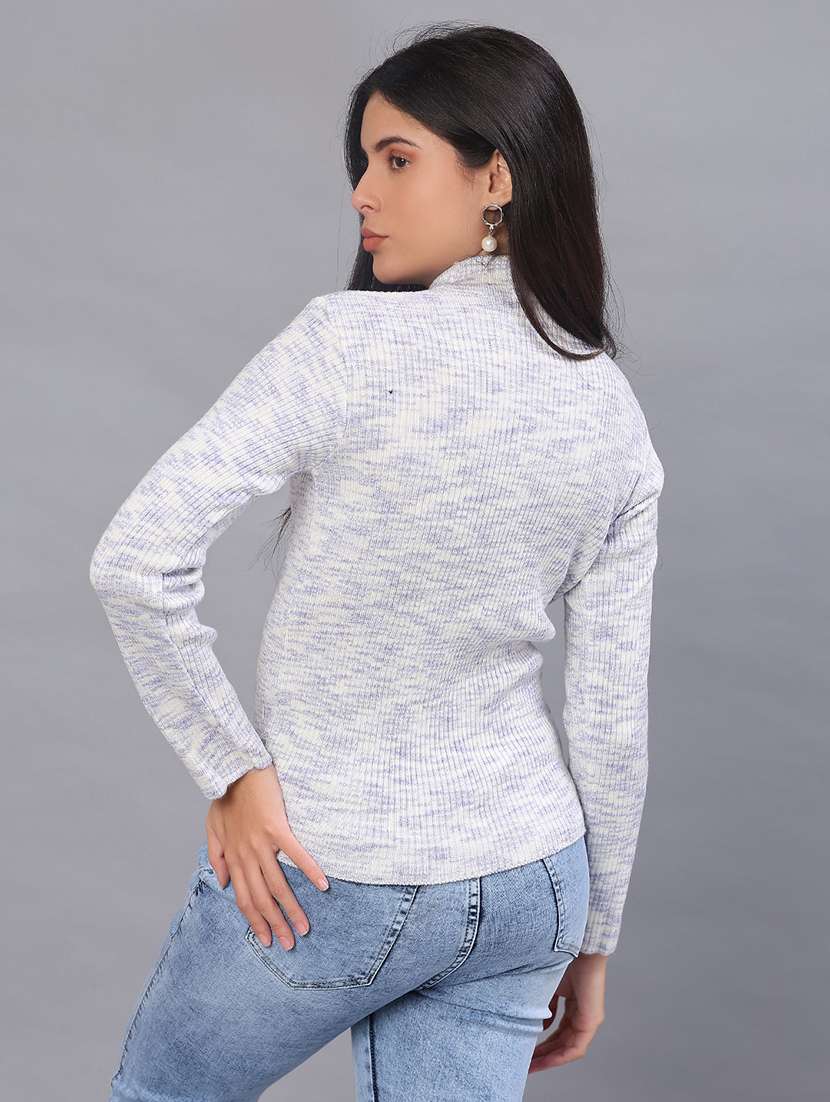 women self design long sleeve pullover - 22093108 -  Standard Image - 2