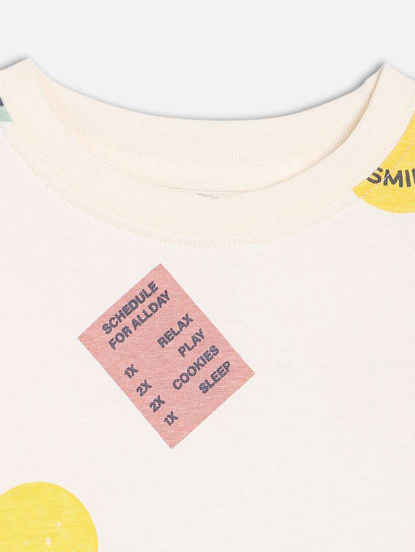 off white cotton tshirt - 22093575 -  Standard Image - 2