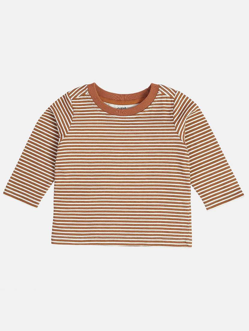 boys printed long sleeve t-shirt and dungree set - 22093611 - Standard Image - 2