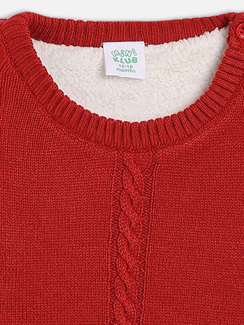 boys self designed long sleeve sweater - 22093646 -  Standard Image - 2