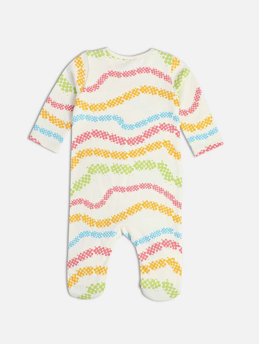 kids pack of 2 printed long sleeve onesie - 22093720 -  Standard Image - 2