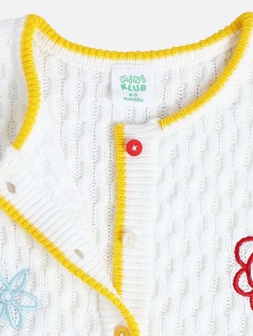 girls self designed long sleeve cardigan - 22093804 -  Standard Image - 2