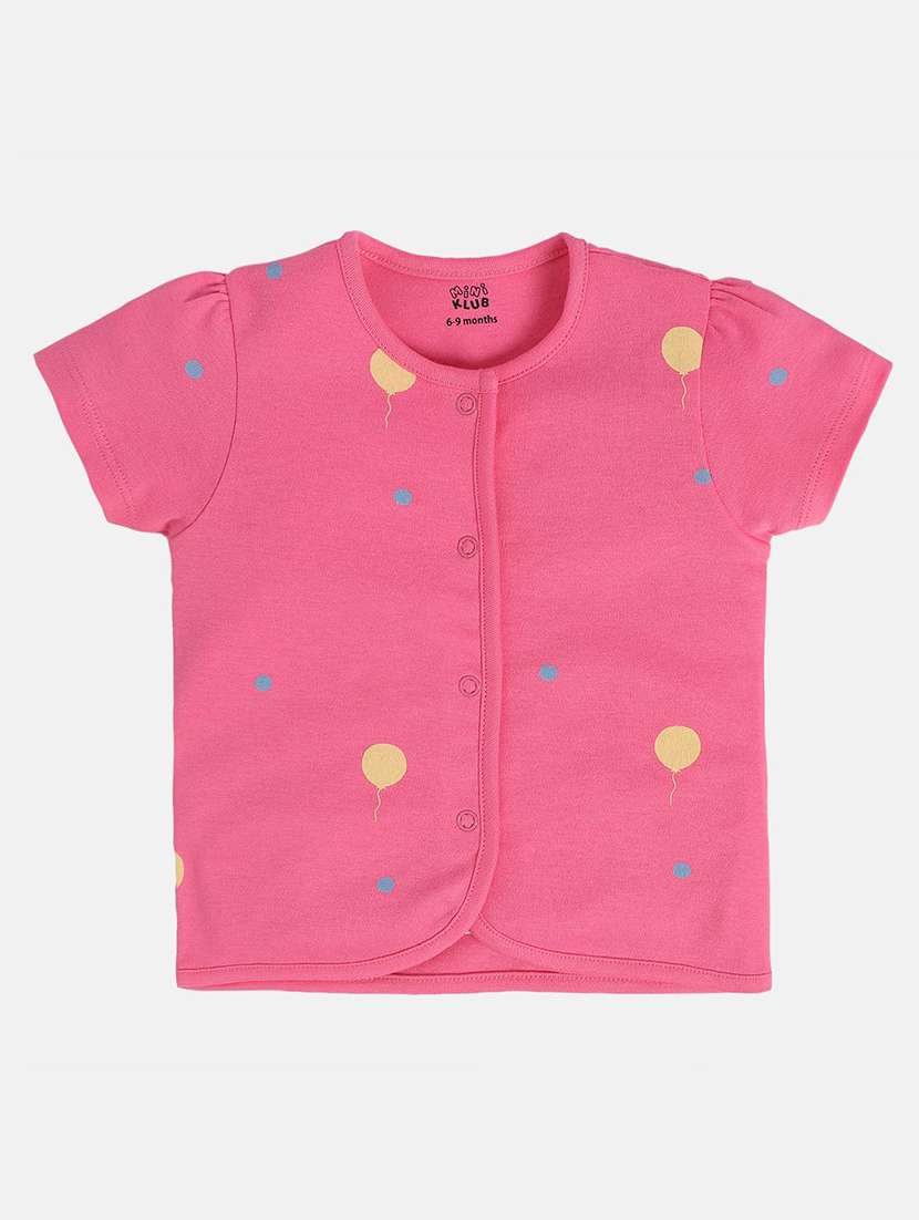 girls pack of 2 printed short sleeve tee - 22093813 -  Standard Image - 2