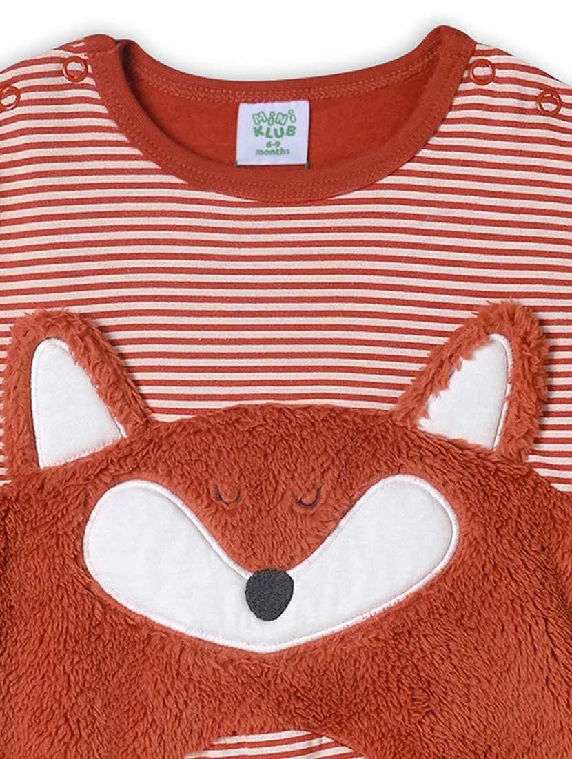 kids striped long sleeve onesies - 22093872 - Standard Image - 2