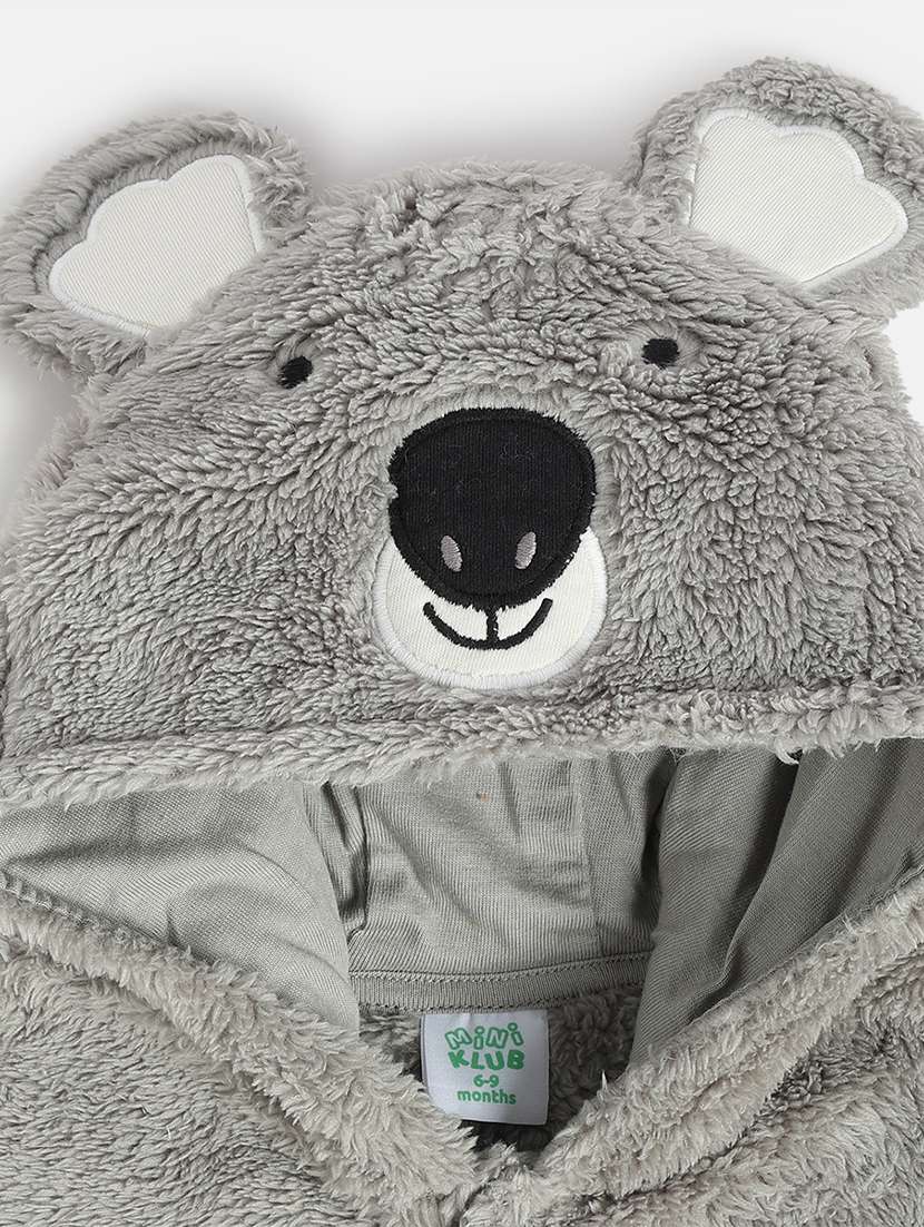 kids self designed hooded long sleeve onesies - 22093880 - Standard Image - 2