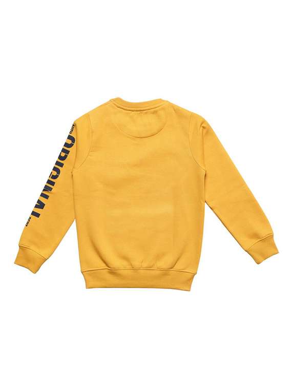 boys printed round neck long sleeve sweatshirt - 22094192 - Standard Image - 2