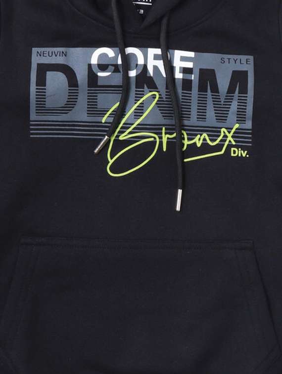 boys printed long sleeve hooded sweatshirt - 22094195 - Standard Image - 2