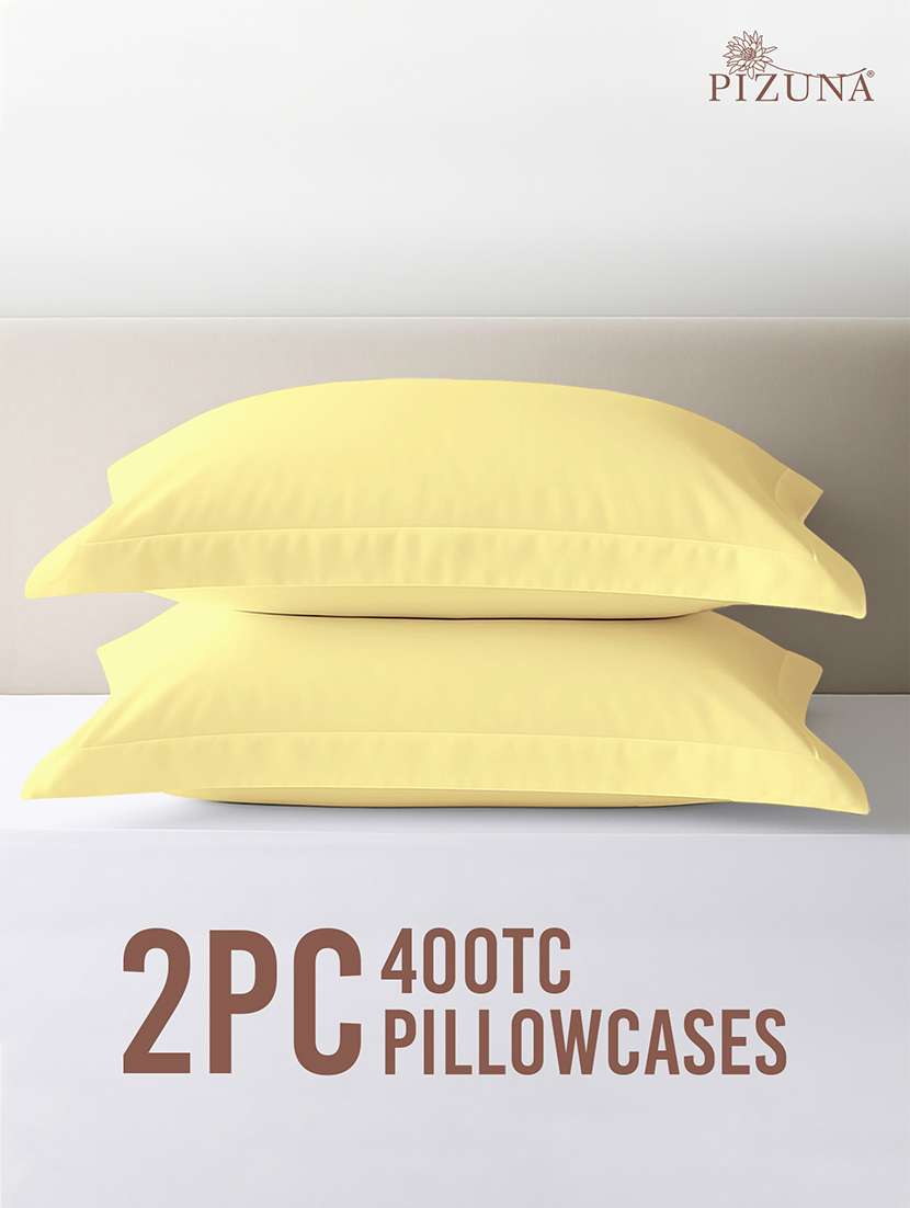pack of 2 solid pillow - 22100892 - Standard Image - 2