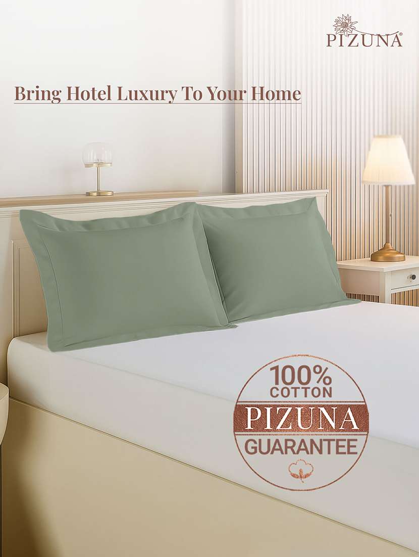 pack of 2 solid pillow - 22100895 - Standard Image - 2