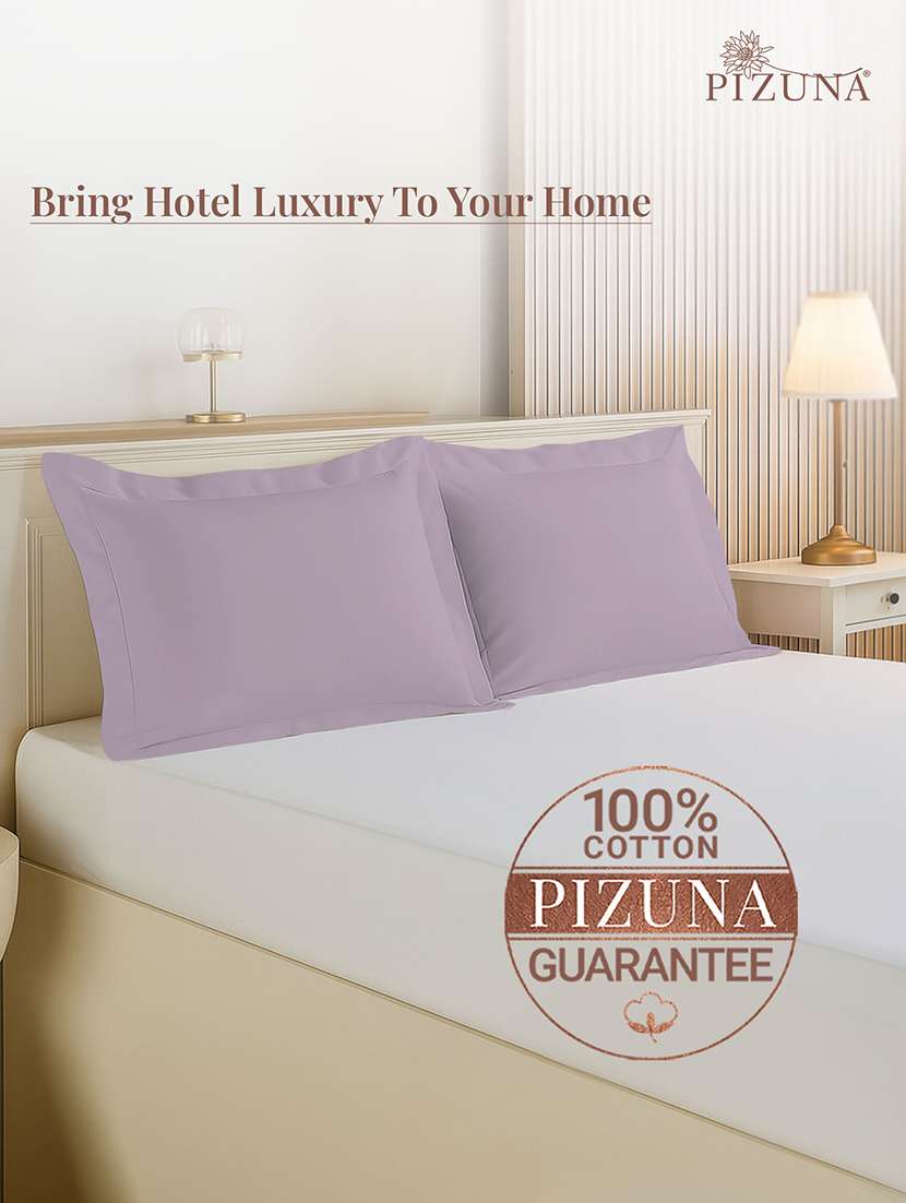 pack of 2 solid pillow - 22100899 -  Standard Image - 2