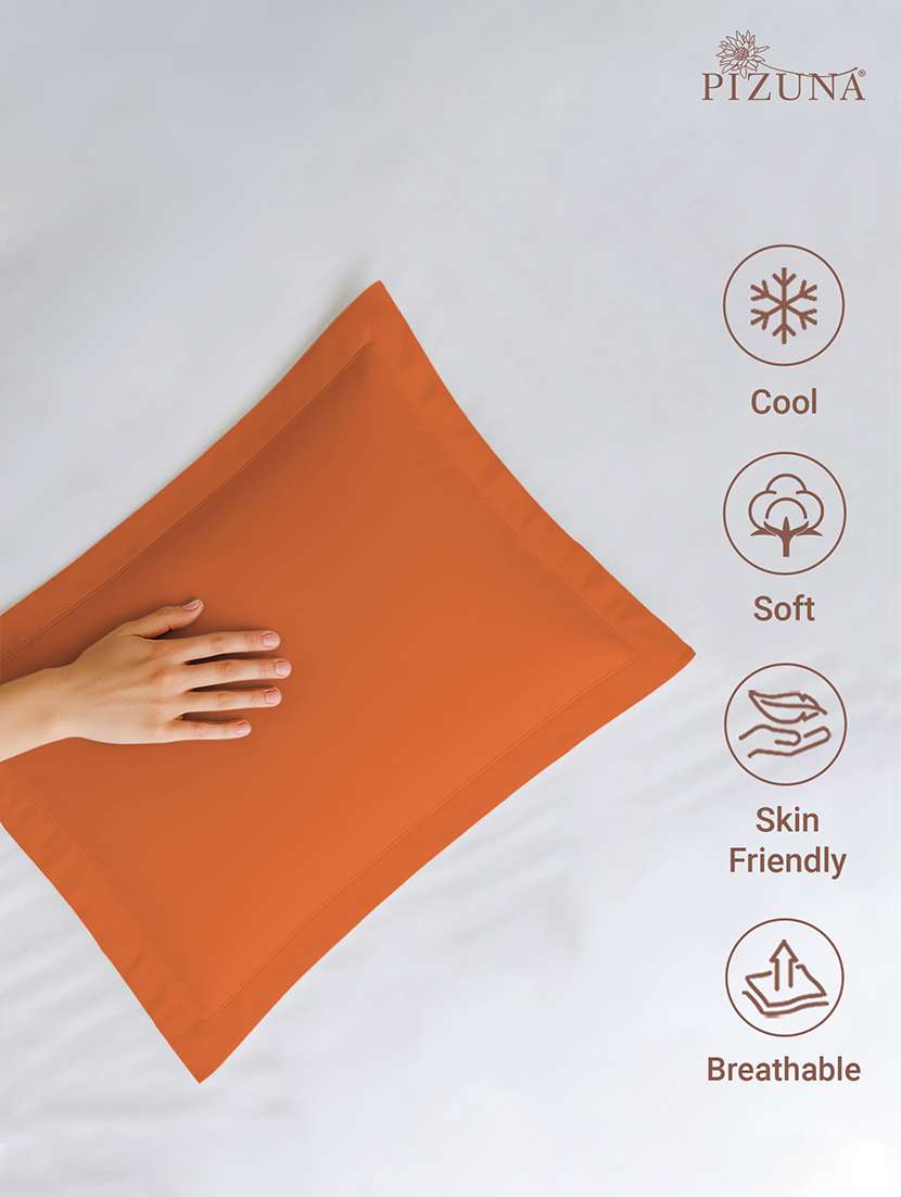 pack of 2 solid pillow - 22100900 -  Standard Image - 2