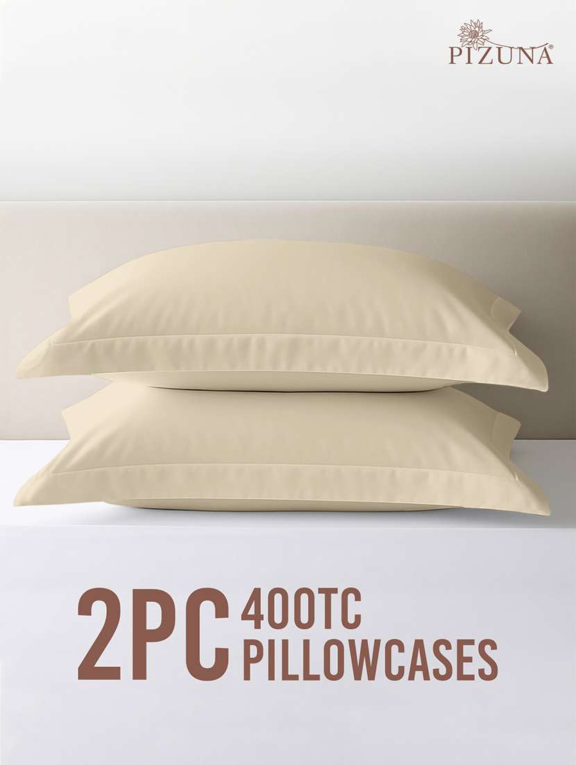 pack of 2 solid pillow - 22100901 -  Standard Image - 2