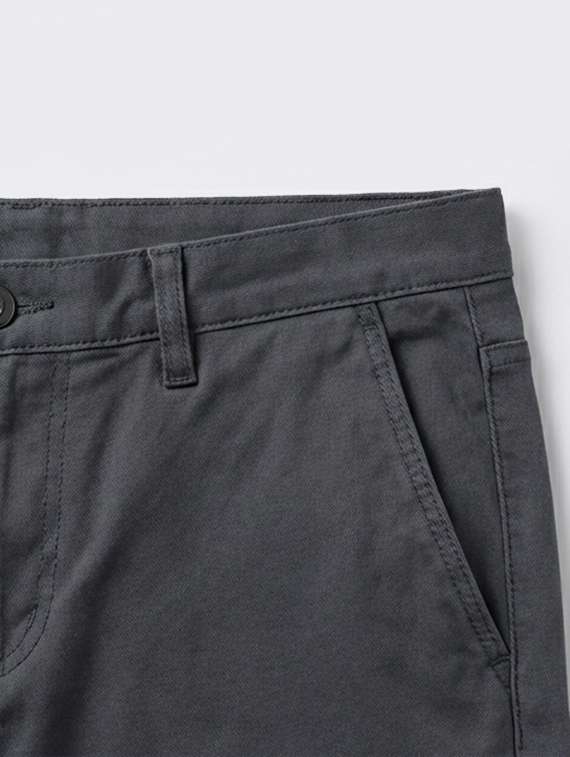 men solid mid rise sim fit chinos - 22101082 -  Standard Image - 2