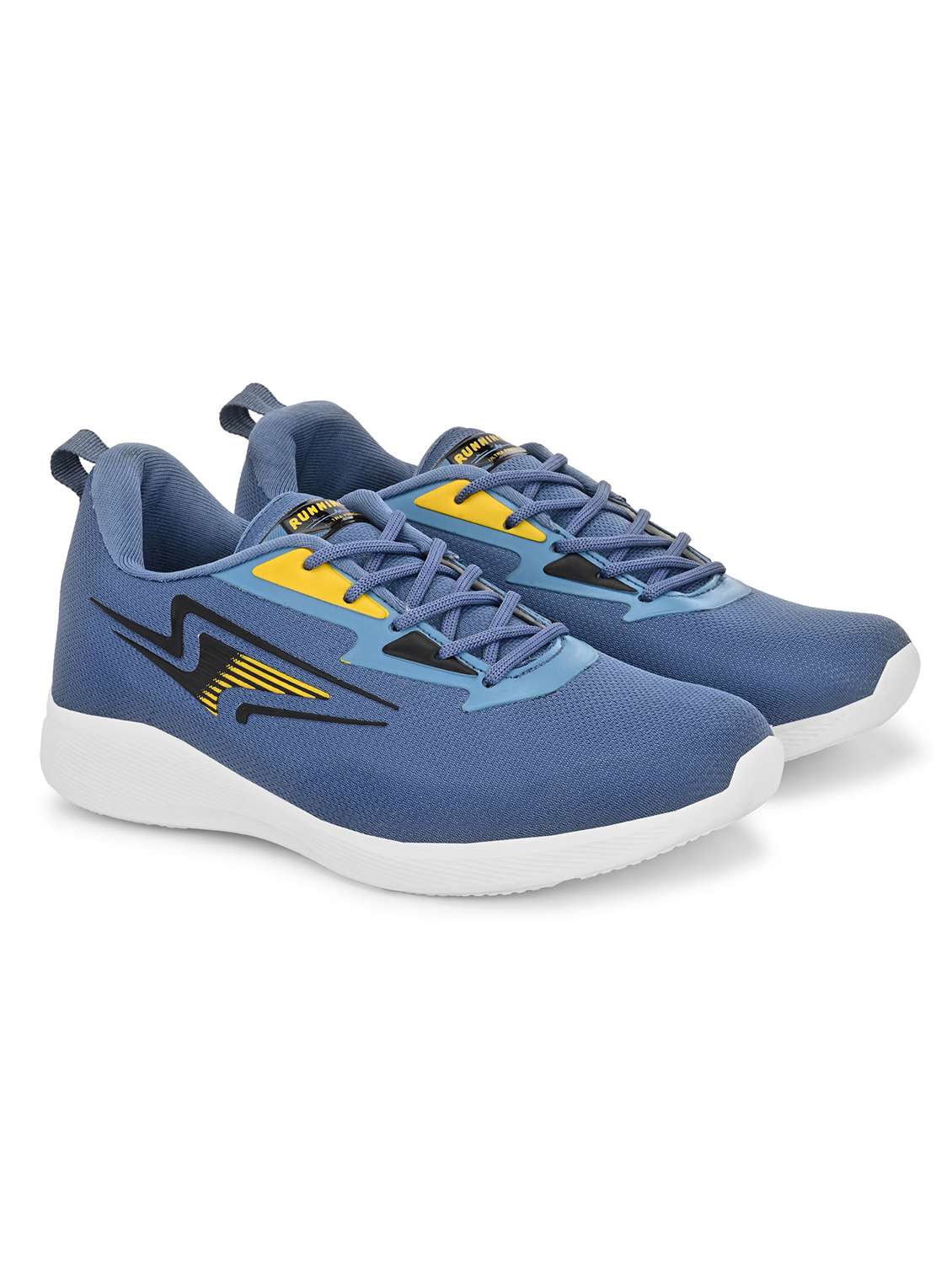men blue lace up sport shoe - 22101679 - Standard Image - 2