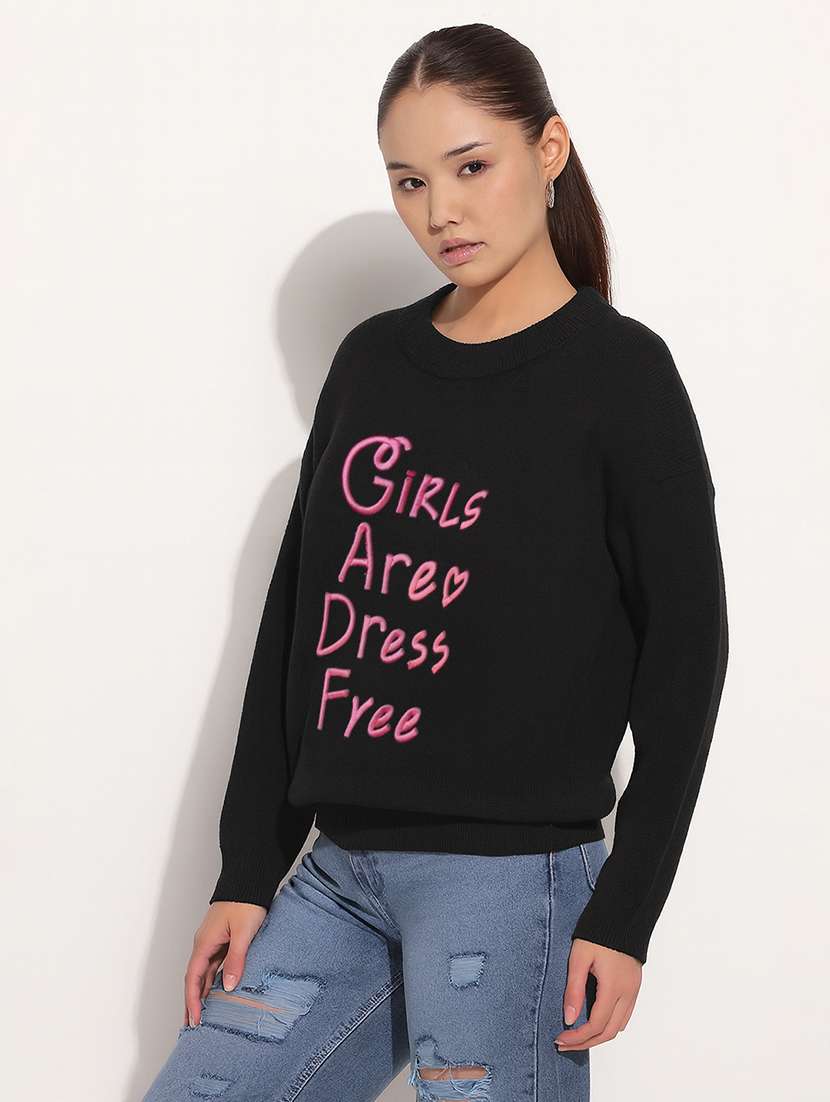 women printed lonbg sleeve sweatshirt - 22101949 - Standard Image - 2