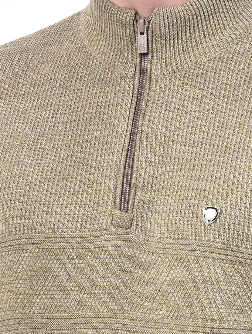 men solid long sleeve pullover - 22102093 -  Standard Image - 2