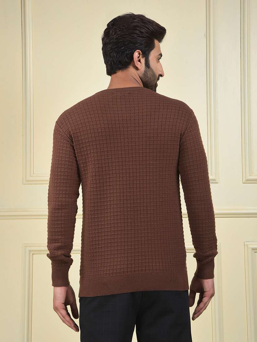 men self designed long sleeve pullover - 22102102 -  Standard Image - 2