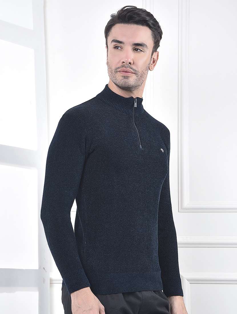 men self designed long sleeve pullover - 22102107 -  Standard Image - 2