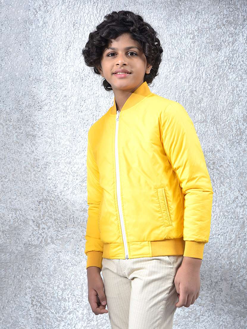 boys solid long sleeve reversible bomber jacket - 22102139 -  Standard Image - 2