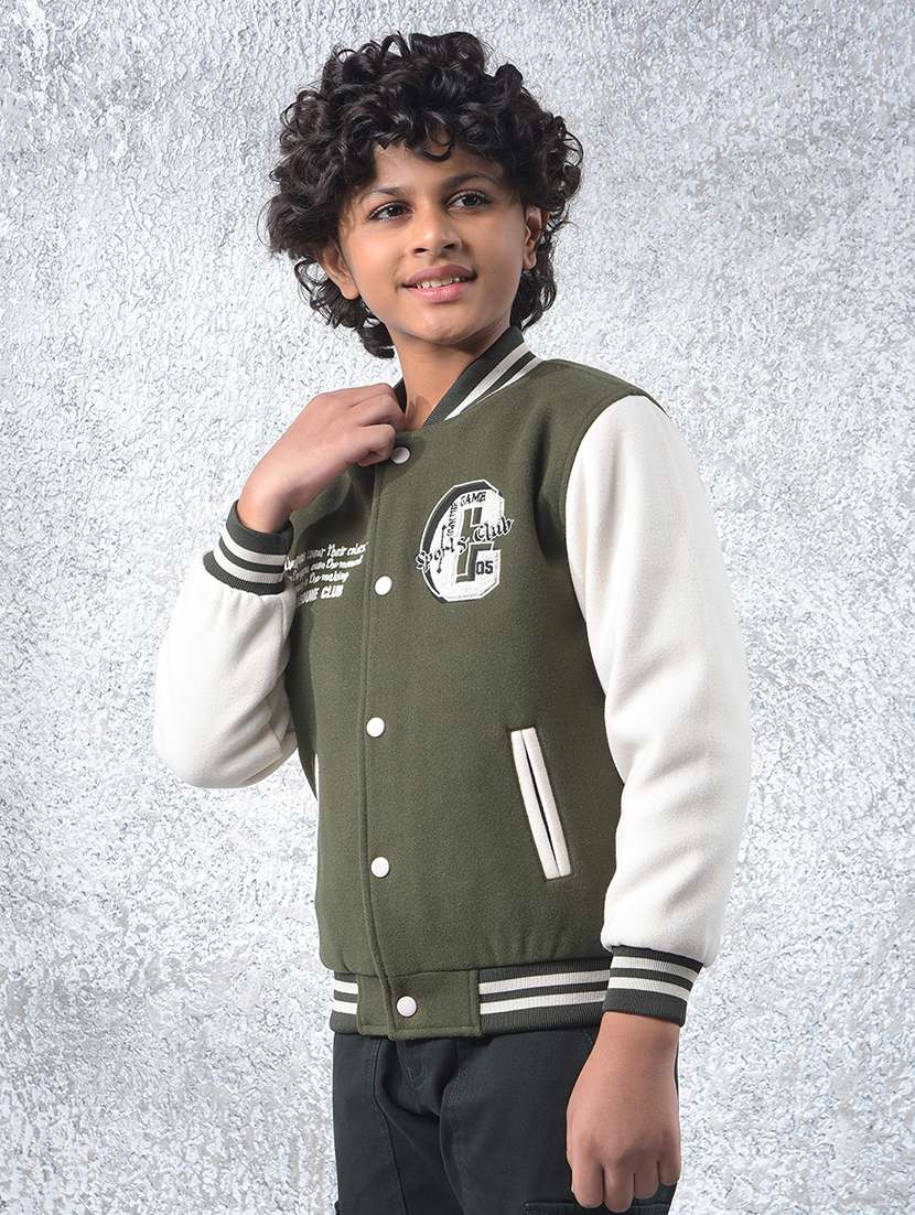 boys long sleeve varsity jacket - 22102149 -  Standard Image - 2