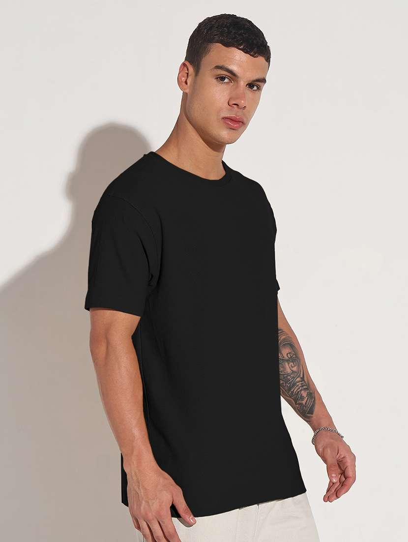 men solid short sleeve regular fit t-shirt - 22102197 -  Standard Image - 2