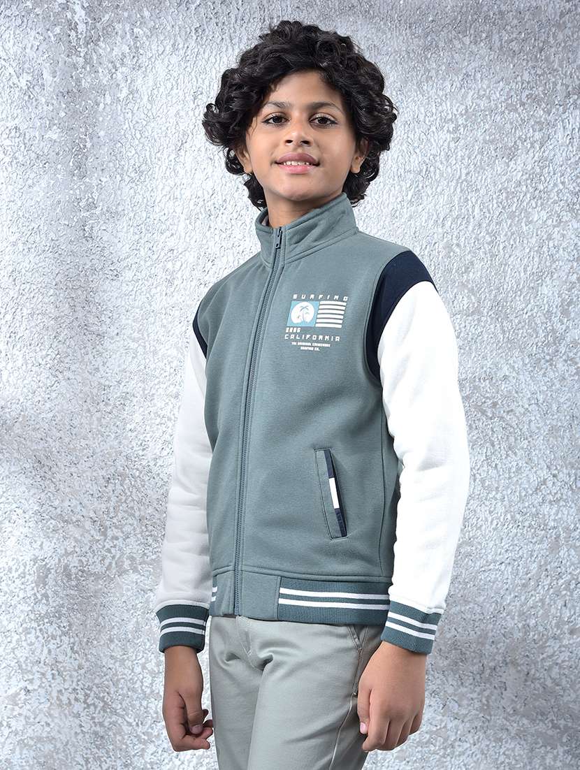 boys printed long sleeve sweatshirt - 22102256 -  Standard Image - 2