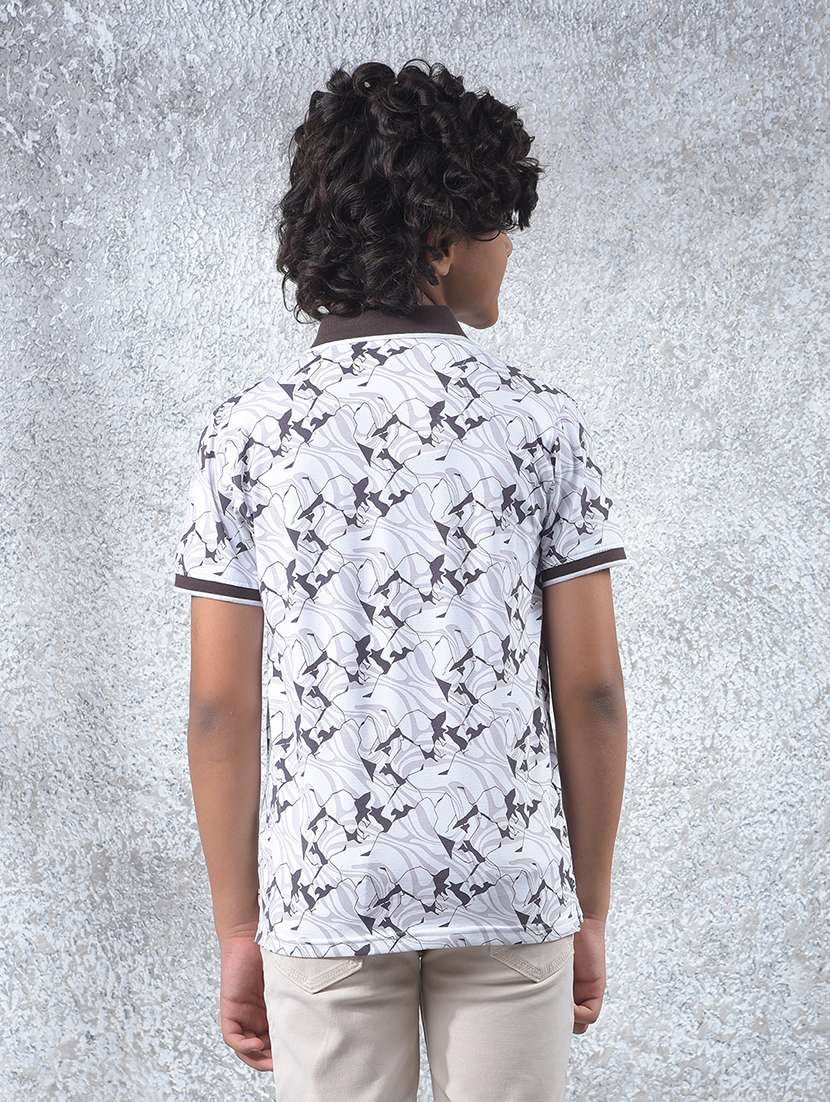 boys short sleeve regular fit polo t-shirt - 22102358 -  Standard Image - 2