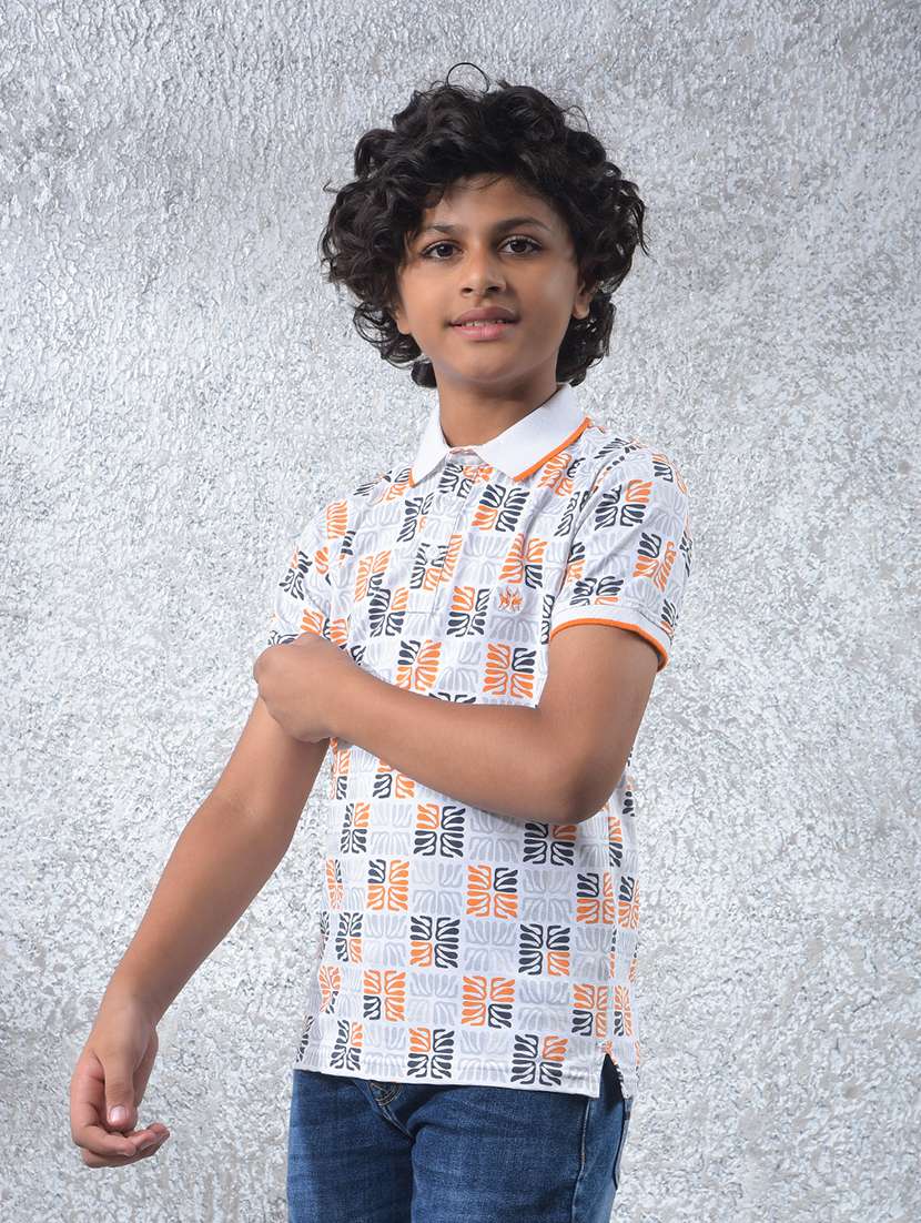 boys short sleeve regular fit polo t-shirt - 22102372 -  Standard Image - 2