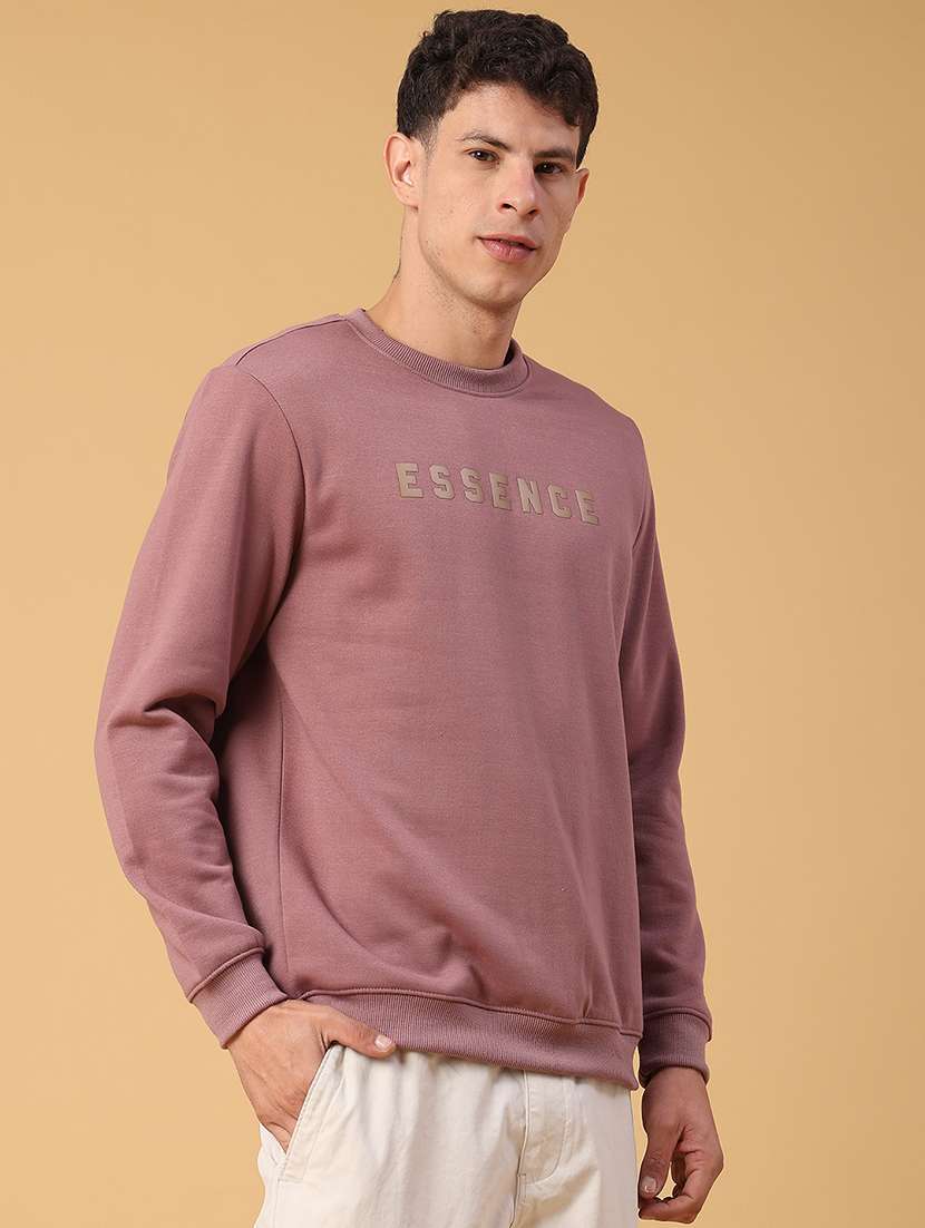 men printed long sleeve sweatshirt - 22102900 -  Standard Image - 2