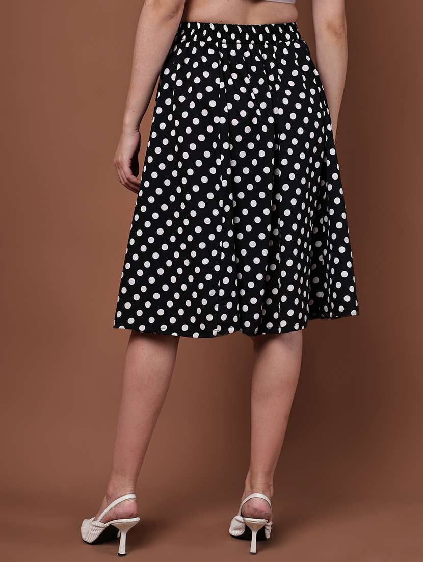 women pack of 2 printed high rise a-line skirt - 22102996 -  Standard Image - 2