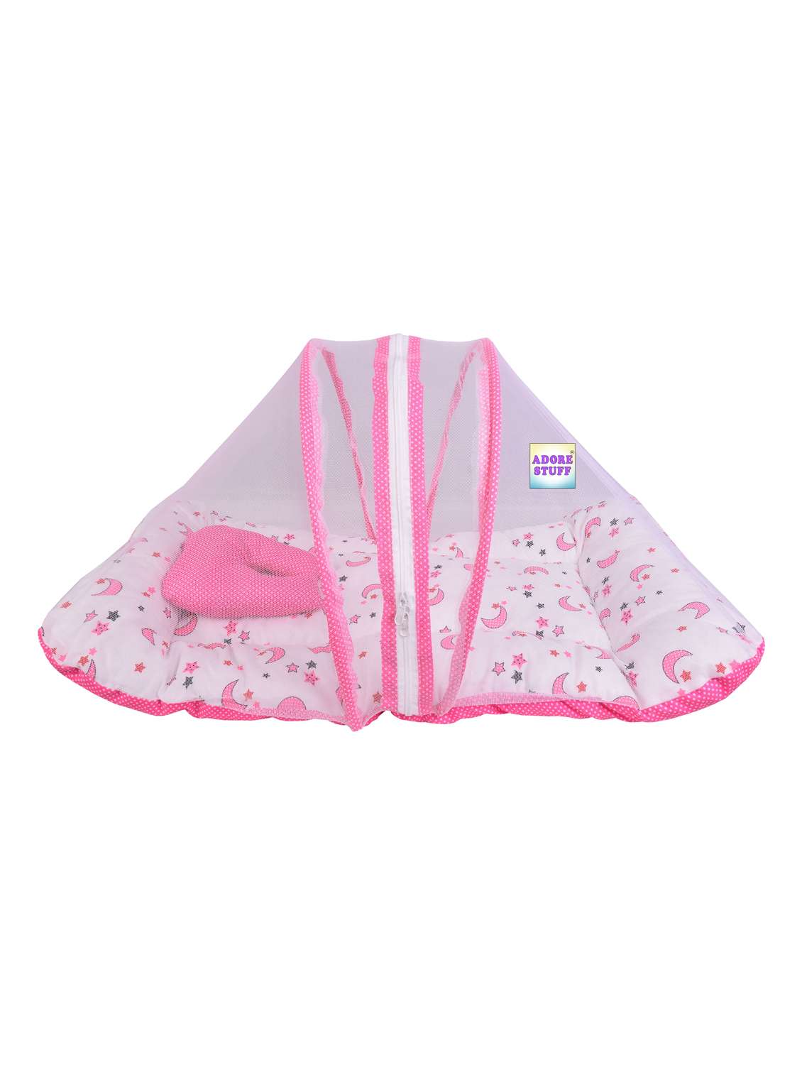 new born cotton printed baby bedding set - 22103163 - Standard Image - 2