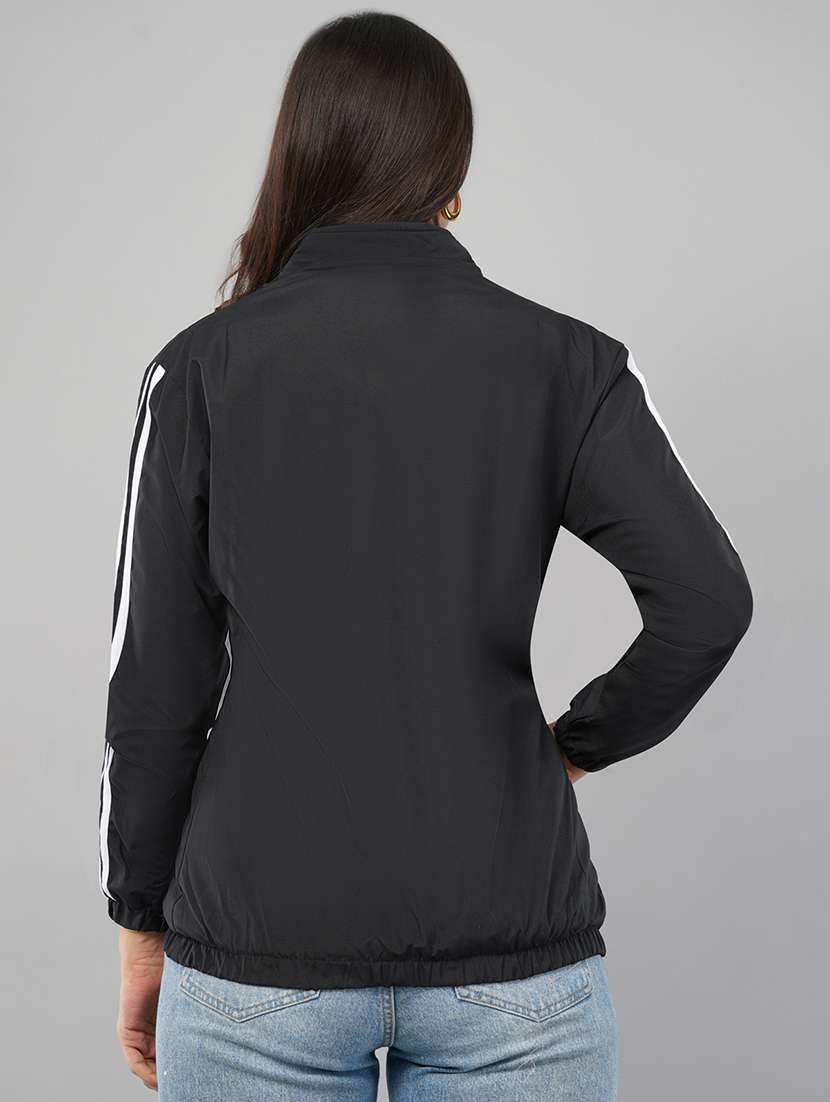 women tapered long sleeve regular jacket - 22103499 - Standard Image - 2