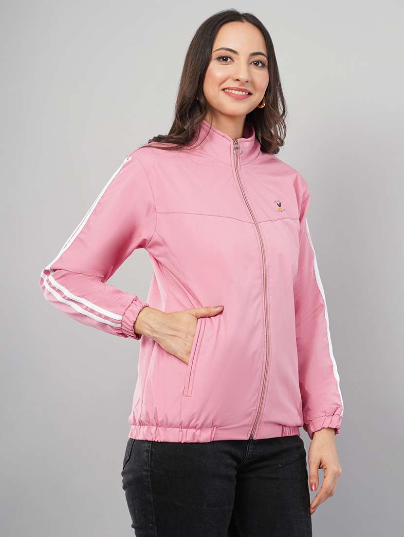 women tapered long sleeve regular jacket - 22103500 - Standard Image - 2