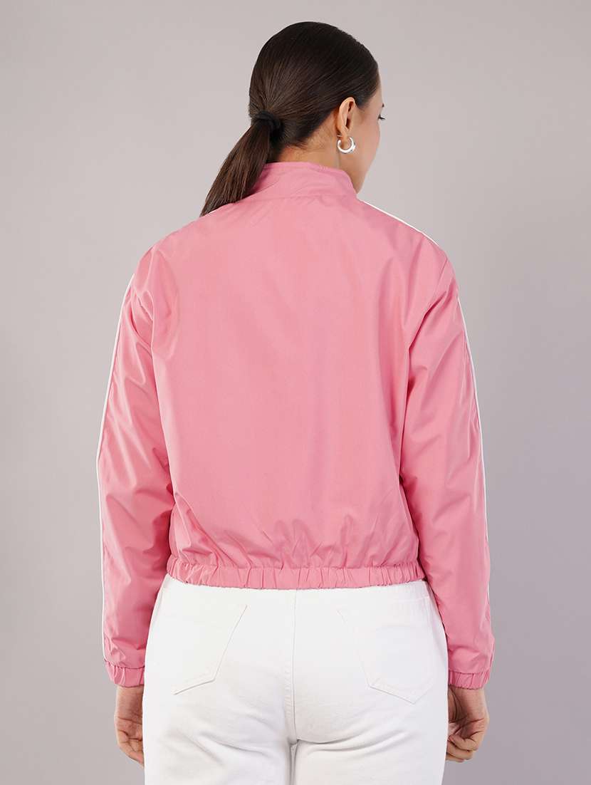 women tapered long sleeve regular jacket - 22103504 - Standard Image - 2