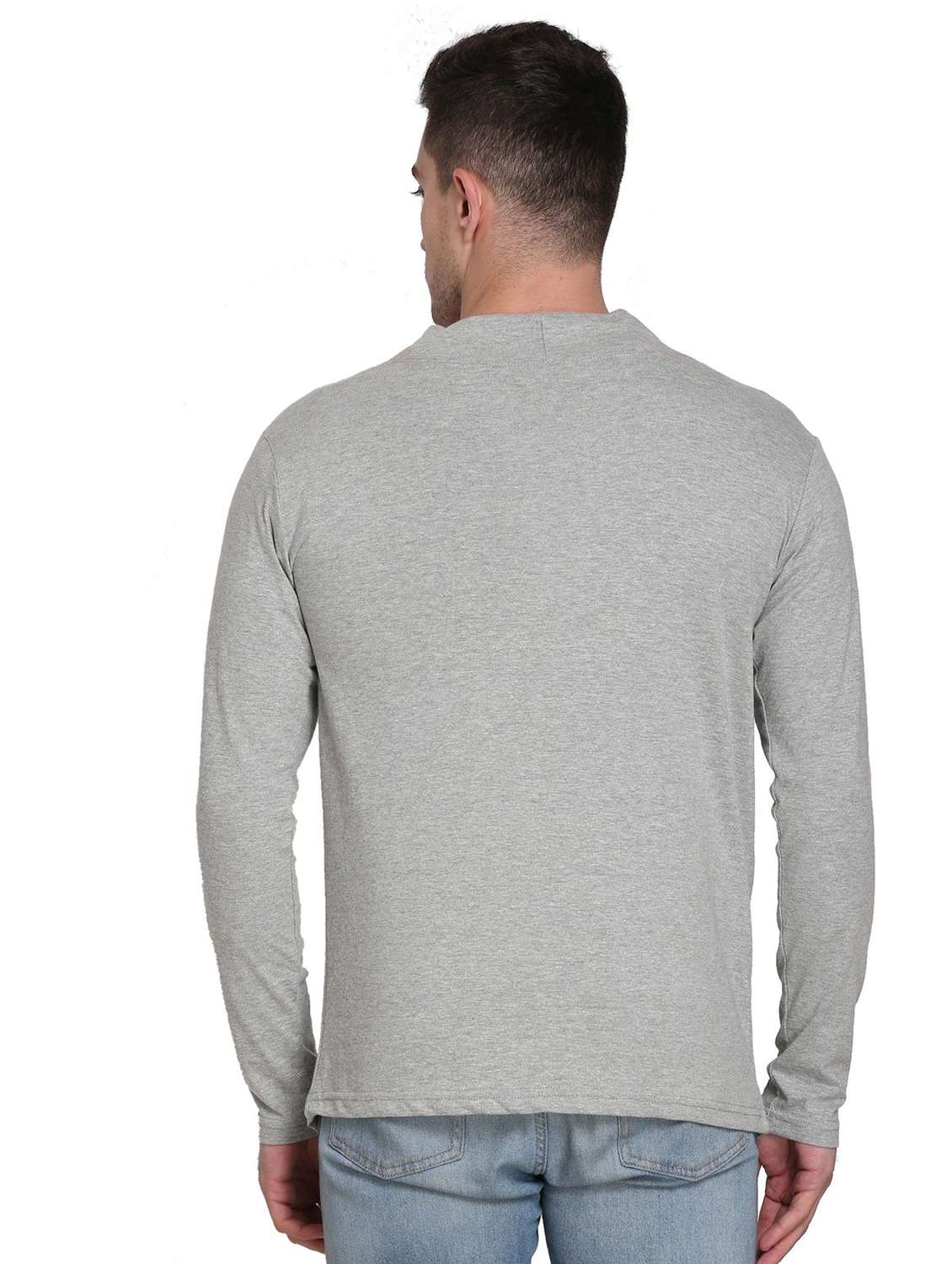 men color block long sleeve regular fit t-shirt - 22105601 -  Standard Image - 2