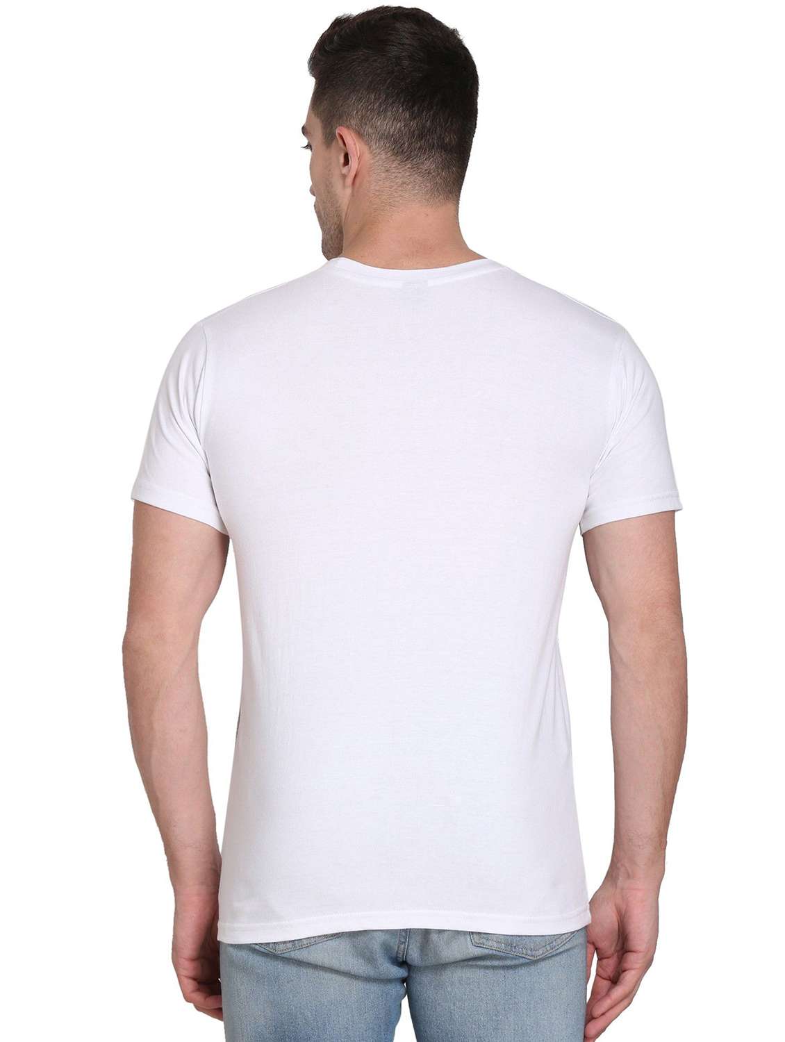 men color block short sleeve regular fit t-shirt - 22105608 - Standard Image - 2