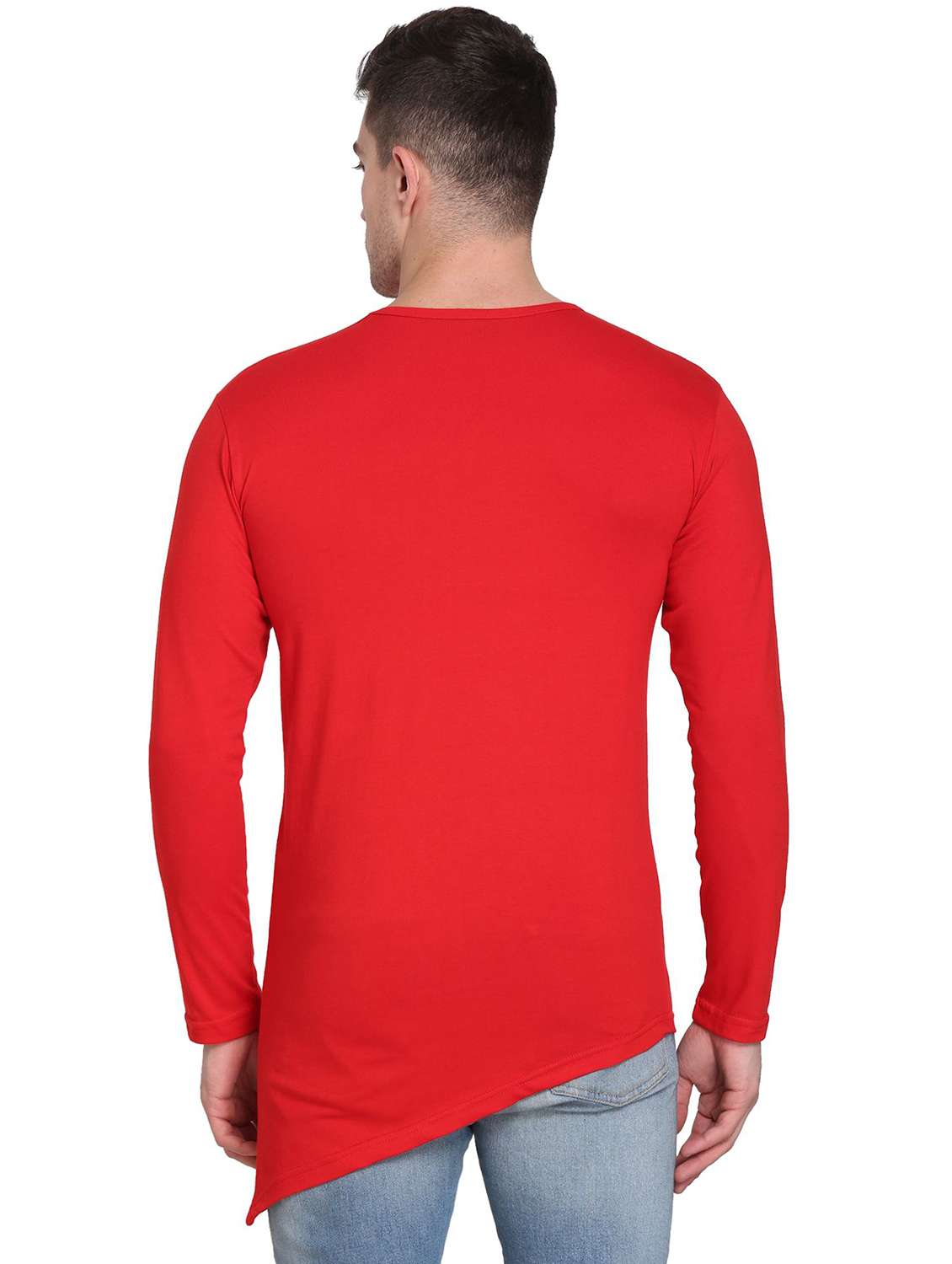 men pack of 2 solid long sleeve t-shirt - 22105761 -  Standard Image - 2