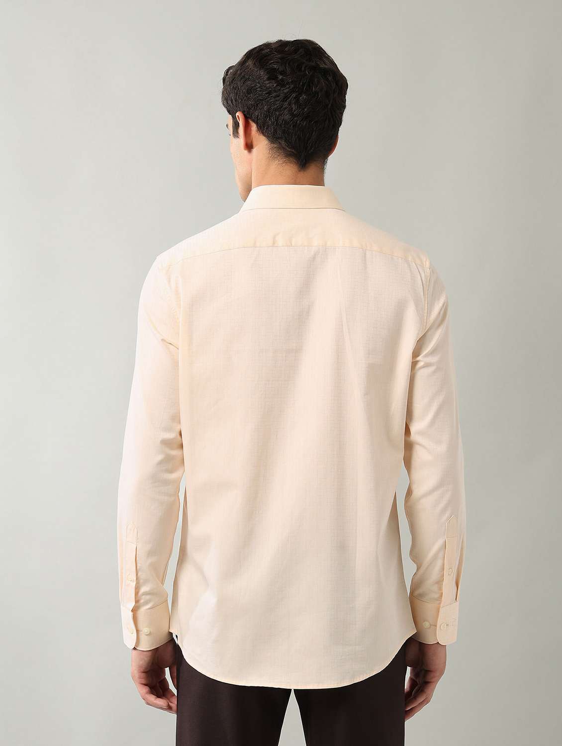 men printed long sleeve regular fit formal shirt - 22106054 -  Standard Image - 2