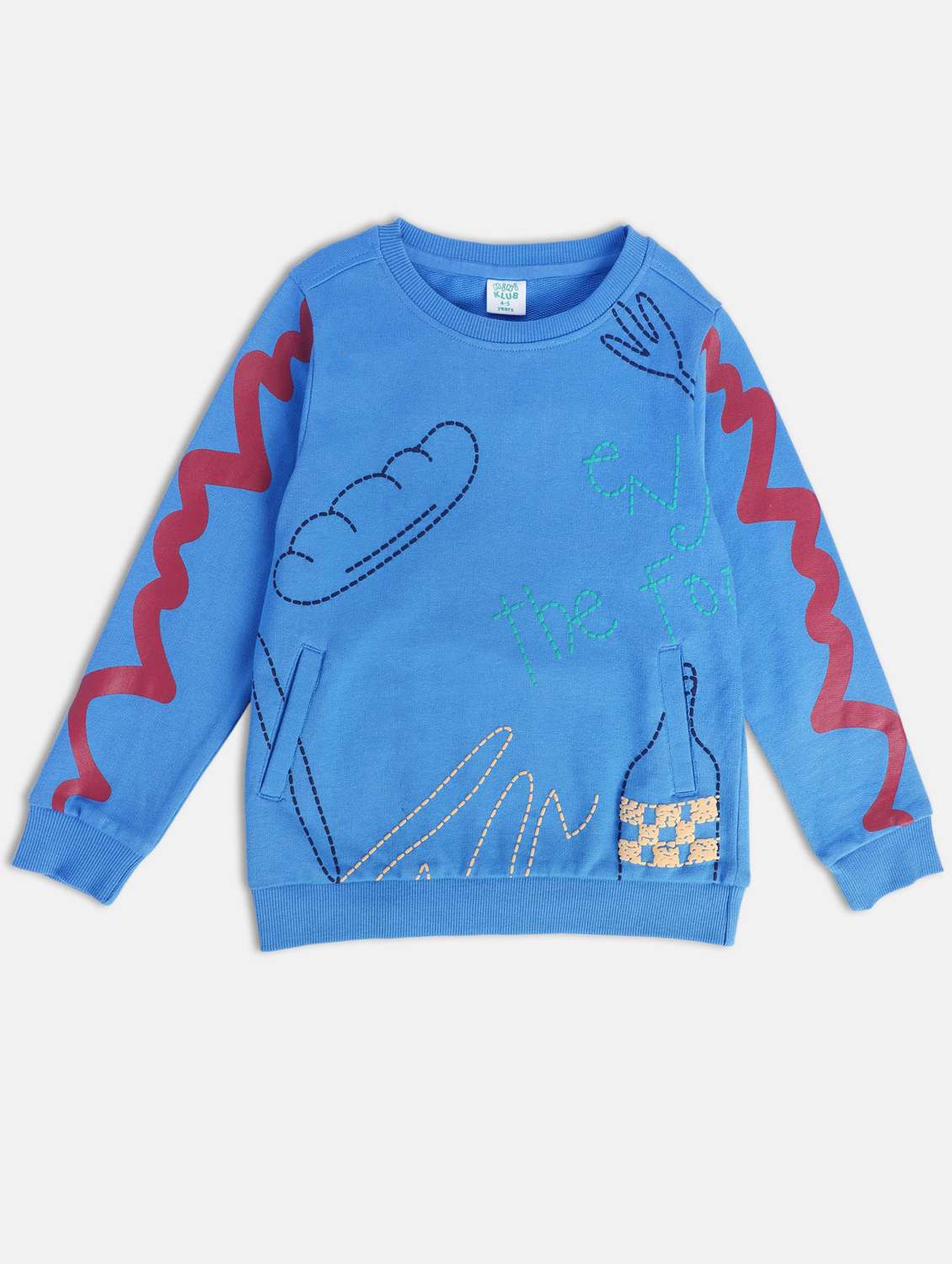 kids printed full length co-ord set - 22106519 -  Standard Image - 2