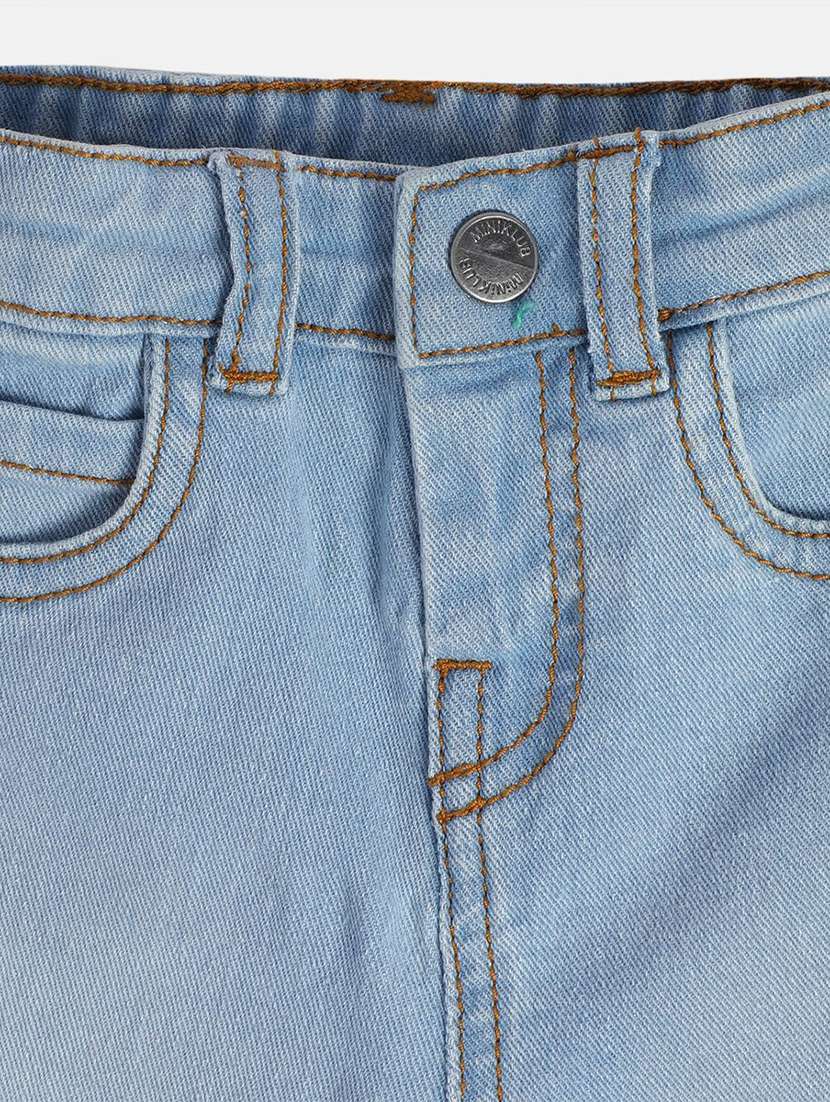 boys solid mid rise slim fit jean - 22106601 -  Standard Image - 2