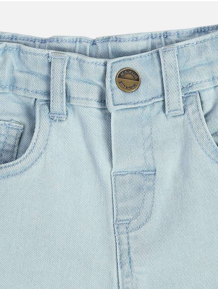 boys solid mid rise slim fit jean - 22106614 -  Standard Image - 2