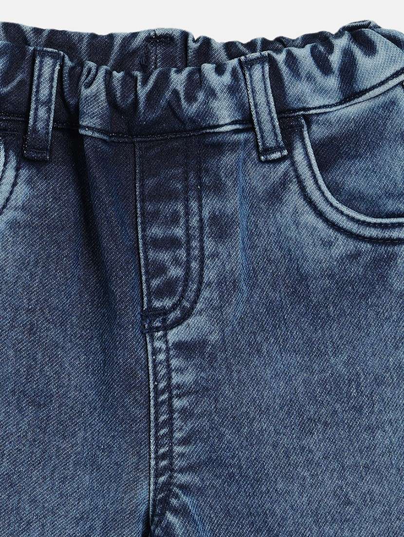 boys solid mid rise slim fit jean - 22106628 -  Standard Image - 2